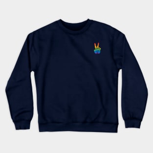 Gay Pride  - Peace Sign Crewneck Sweatshirt